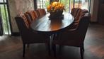 Grote eettafel met 8 stoelen, Huis en Inrichting, Ophalen, Zo goed als nieuw