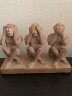 Terracotta Apen Horen Zien Zwijgen, Ophalen of Verzenden