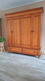 Grenen Hang leg Kledingkast, Huis en Inrichting, Kasten | Kledingkasten, Ophalen, Gebruikt, 200 cm of meer, Grenenhout