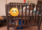 Antraciet box van het merk Bopita te koop., Ophalen, Gebruikt, In hoogte verstelbaar