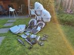 Uppababy Vista V2 Tweeling, Zo goed als nieuw, Combiwagen, Verstelbare duwstang, Ophalen