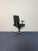 30 x Bureaustoel Comforto 77, nieuw zwart gestoffeerd, Ergonomisch, Gebruikt, Bureaustoel, Zwart