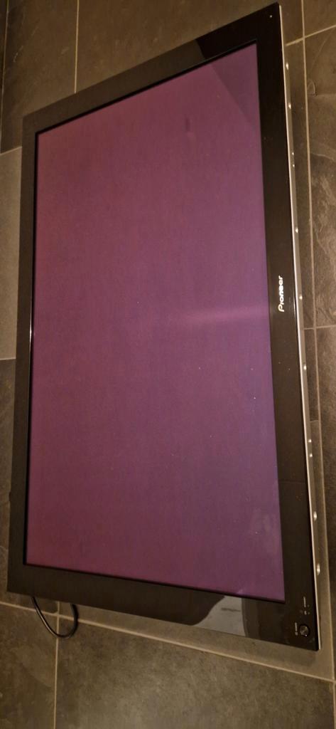 Pioneer Plasma TV 436PE + Media Receiver + Vogel Beugel, Audio, Tv en Foto, Televisies, Gebruikt, 100 cm of meer, Pioneer, 50 Hz