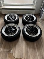 18” Lichtmetalen Velgen 5x112 + Nieuwe 225/40 R18 92Y Banden, Auto-onderdelen, Banden en Velgen, Ophalen, 18 inch, Gebruikt, Banden en Velgen