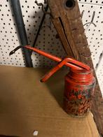 Vintage Olieblikje - Rood, Antiek en Kunst, Ophalen of Verzenden
