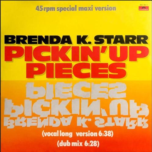 Vinyl Brenda K. Starr – Pickin' Up Pieces (Maxi-Star), Cd's en Dvd's, Vinyl Singles, Gebruikt, Maxi-single, Pop, 12 inch, Ophalen of Verzenden