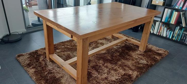 Grenen Eettafel 180x100 met Lades - Goede gebruikte Staat!, Antiek en Kunst, Antiek | Meubels | Tafels, Ophalen