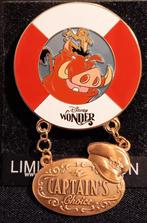 Disney pin - Captain's choice Timon & Pumbaa DCL LE 1000, Ophalen of Verzenden