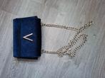Valentino tas, Ophalen of Verzenden, Zo goed als nieuw, Blauw, Avondtasje