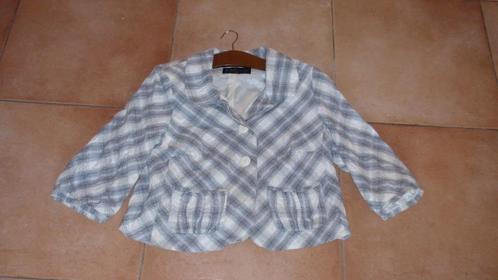 Erg mooi jasje van Espresso maat L/X kl zwart/witgeruit zgan, Kleding | Dames, Jasjes, Kostuums en Pakken, Zo goed als nieuw, Jasje