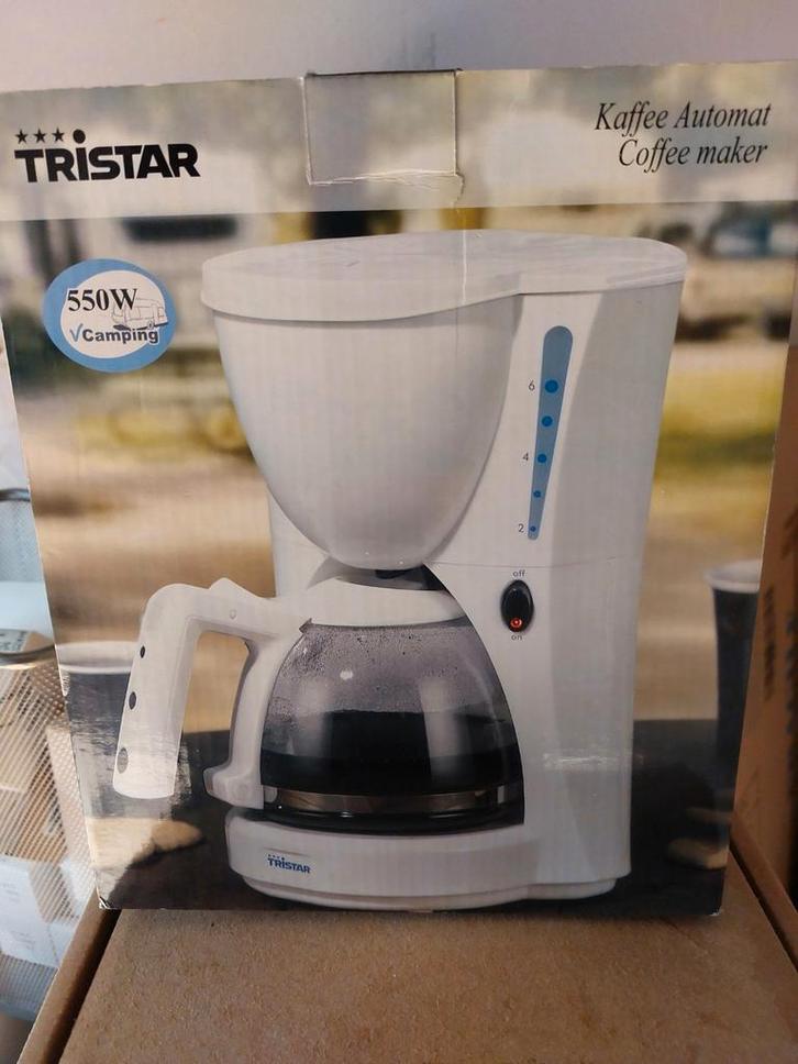 Tristar Camping Koffiezetapparaat, Witgoed en Apparatuur, Koffiezetapparaten, Nieuw, Gemalen koffie, Koffiemachine, Ophalen of Verzenden