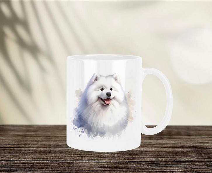 Samojeed mok, Huis en Inrichting, Keuken | Servies, Nieuw, Kop(pen) en/of Schotel(s), Overige stijlen, Verzenden