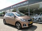 Peugeot 108 1.2 VTi Allure benzine, schakel, 98.365 km, Voorwielaandrijving, Euro 5, Stof, Gebruikt