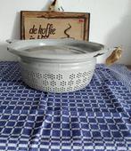 Emaille grijze vergiet, Antiek en Kunst, Ophalen of Verzenden