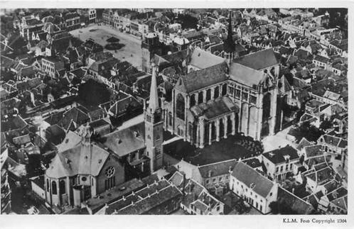 (301-393-003) Goes Markt met omgeving, Verzamelen, Ansichtkaarten | Nederland, Zeeland, Verzenden