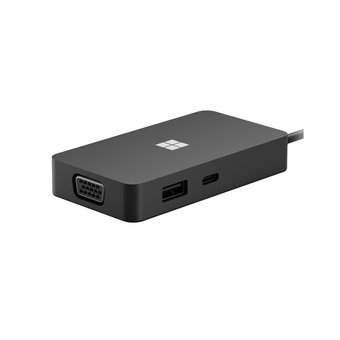 TK: Microsoft Surface USB-C Travel Hub, Dockingstation, Computers en Software, Dockingstations, Zo goed als nieuw, Laptop, Ophalen of Verzenden