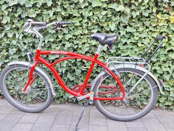 Herenfiets Johnny Loco rood hele goede staat! beschikbaar voor biedingen
