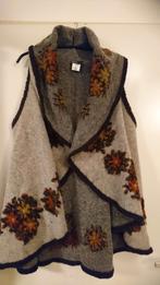 Cassis Collection wollen omslagdoek cape, Kleding | Dames, Verzenden, Beige, Maat 46/48 (XL) of groter, Nieuw