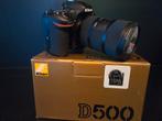 Nikon d500 spiegelreflexcamera met sigma 18-35 f/1.8 lens, Ophalen, Gebruikt