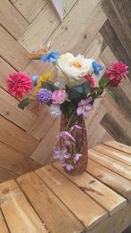 Krijg sfeer in huis dit mooie boeket kunst bloemen, Ophalen of Verzenden, Nieuw, Binnen