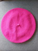 Roze Baret - Wol & Acryl, Kleding | Dames, Hoeden en Petten, Ophalen of Verzenden, Nieuw, One size fits all, Hoed