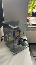 20 Liter Dennerle NanoCube met Pomp, Dieren en Toebehoren, Vissen | Aquaria en Toebehoren, Ophalen of Verzenden, Gebruikt, Leeg aquarium
