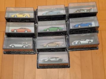 LOT 10 MODELS LAMBORGHINI CAR 1/43 SCALE beschikbaar voor biedingen