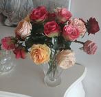 Zijde lange grote rozen groot boeket, Huis en Inrichting, Woonaccessoires | Kunstplanten en Kunstbloemen, Ophalen of Verzenden