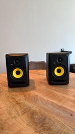 Krk rokit 5 z.g.a.n., Zo goed als nieuw, 120 watt of meer, Front, Rear of Stereo speakers, Ophalen