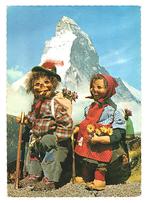 36175 Leuke oude kaart Popjes in de bergen jr 50 60 Onbeschr