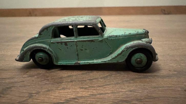 Dinky Toys Riley No. 40a - Pre-war, Originele Verf, Hobby en Vrije tijd, Modelauto's | 1:43, Gebruikt, Auto, Dinky Toys, Ophalen of Verzenden