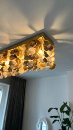 Prachtige Capiz en Placuna schelpenlamp handgemaakt, Ophalen, Nieuw, Hout, Kunst