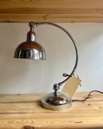Vandeheg Chrome Tafellamp Bureaulamp, Huis en Inrichting, Lampen | Tafellampen, Minder dan 50 cm, Gebruikt, Ophalen of Verzenden