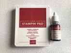 Stampin Up Inkt met Refils nog 3 sets!, Ophalen of Verzenden, Zo goed als nieuw, Inkt, Foam of Stempelhouder