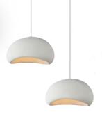 2 stuks japandi hanglamp nieuw in doos, Ophalen of Verzenden, Zo goed als nieuw, Minder dan 50 cm
