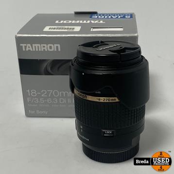 Tamron 18-270mm F/3.5-6.3 Di II PZD (Sony) Lens | In doos | 