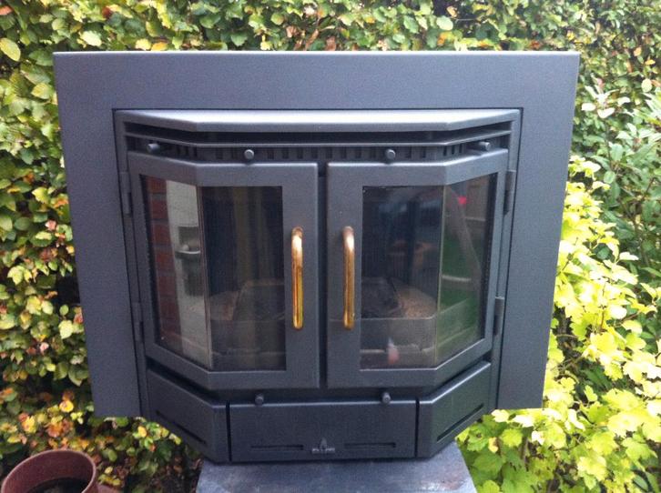 Mooie Barbas inzet haard Panolux 52 inzet haard, Huis en Inrichting, Kachels, Zo goed als nieuw, Inbouw, Houtkachel, Hout, Ophalen