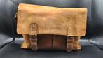 leren messenger tas | boekentas, Bruin, Aktetas of Boekentas, Ophalen of Verzenden, Leer