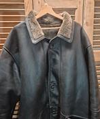 Mooie leren lammy jas gevoerd, Maat 52/54 (L), Zwart, Etten-Leur, DJT@dejuistetoon.eu