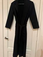 Zwarte lange jas, maat M, merk: LBH lab, Ophalen of Verzenden, Zo goed als nieuw, Maat 38/40 (M), Zwart