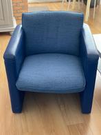 Dutch design stoel van merk Leolux, Huis en Inrichting, Stoelen, Gebruikt, Blauw, Eén, Ophalen