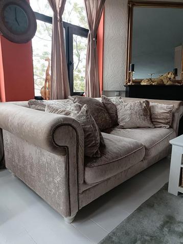 Laatste kans - Luxe velvet Eric Kuster bank - 2/3 Zits beschikbaar voor biedingen