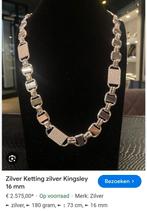 Ketting heren  zilver magnum kingsley, Ophalen of Verzenden, Zo goed als nieuw, Goud, Goud