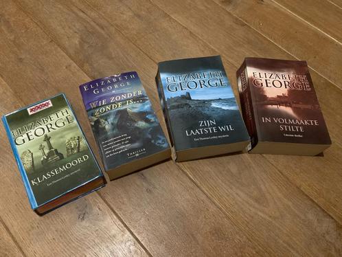4x Elizabeth George, Boeken, Thrillers, Gelezen, Nederland, Ophalen of Verzenden