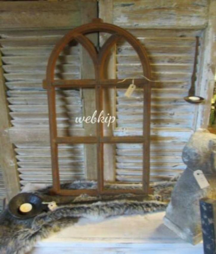 gietijzeren stalramen nostalgisch nieuw stalraam, Tuin en Terras, Tuinhuizen, Nieuw, Schuur, Metaal, Minder dan 250 cm, 3 ramen of meer