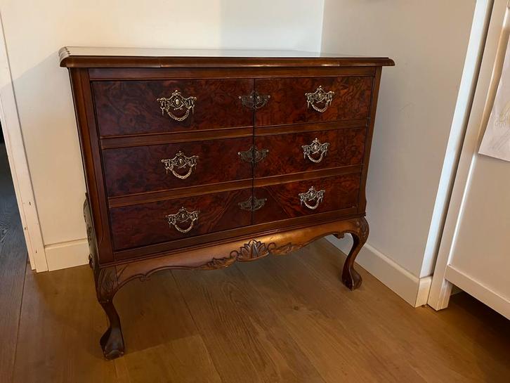 Antieke mahonie kast of dressoir, Huis en Inrichting, Kasten | Dressoirs, Gebruikt, 50 tot 100 cm, 25 tot 50 cm, Ophalen