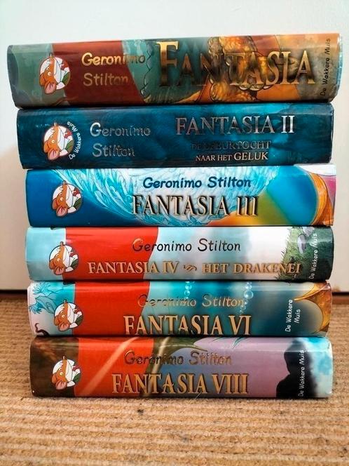 Fantasia 4x Geronimo Stilton, delen 3,4 6,8, v.a €5,50, Boeken, Kinderboeken | Jeugd | 10 tot 12 jaar, Ophalen of Verzenden