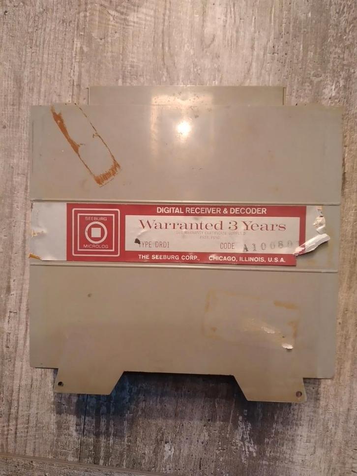 Gezocht grijze selektie box DRD1, Verzamelen, Automaten | Jukeboxen, Zo goed als nieuw, Seeburg, 1970 tot heden, Ophalen of Verzenden