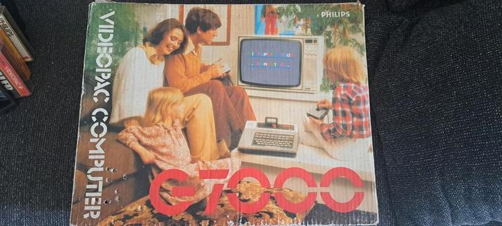 G7000 philips videopac in doos en games, Spelcomputers en Games, Spelcomputers | Overige, Gebruikt, Ophalen of Verzenden
