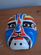 Japanse maskers papier mache, Ophalen of Verzenden